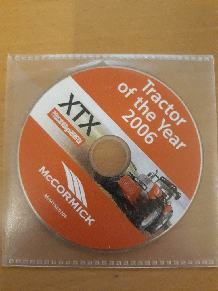 Informatie CD Mc Cormick XTX Tractor of the Year 2006, Ophalen of Verzenden, Gebruikt