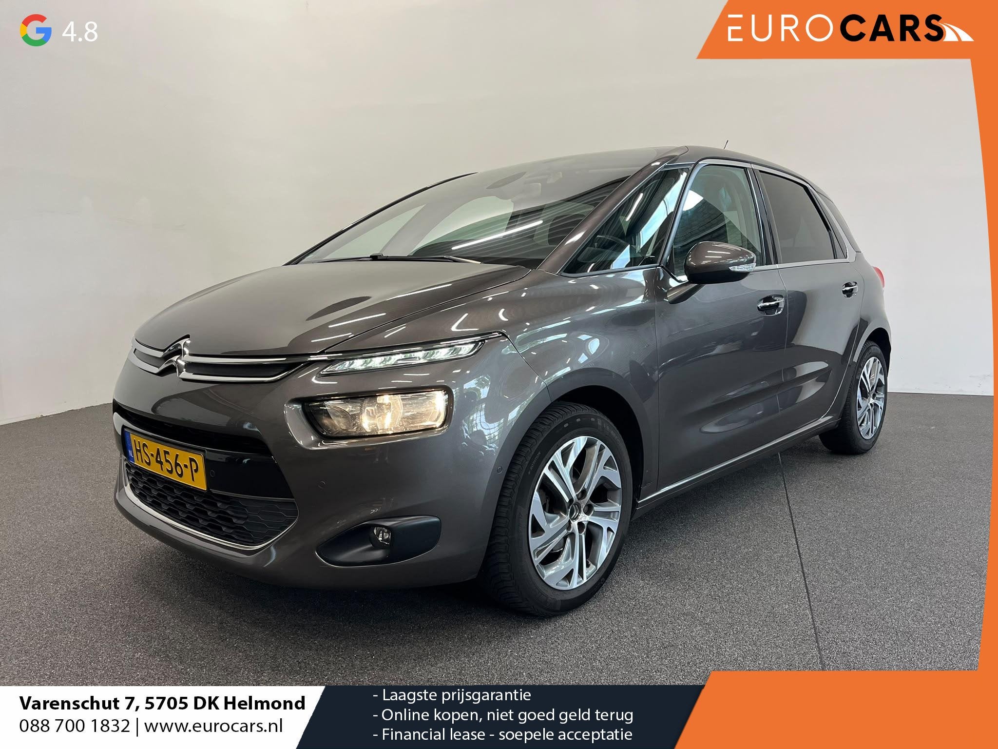 Citroen C4 Picasso 1.2 PureTech Intensive Trekhaak Navigatie, Voorwielaandrijving, Stof, Gebruikt, 1199 cc