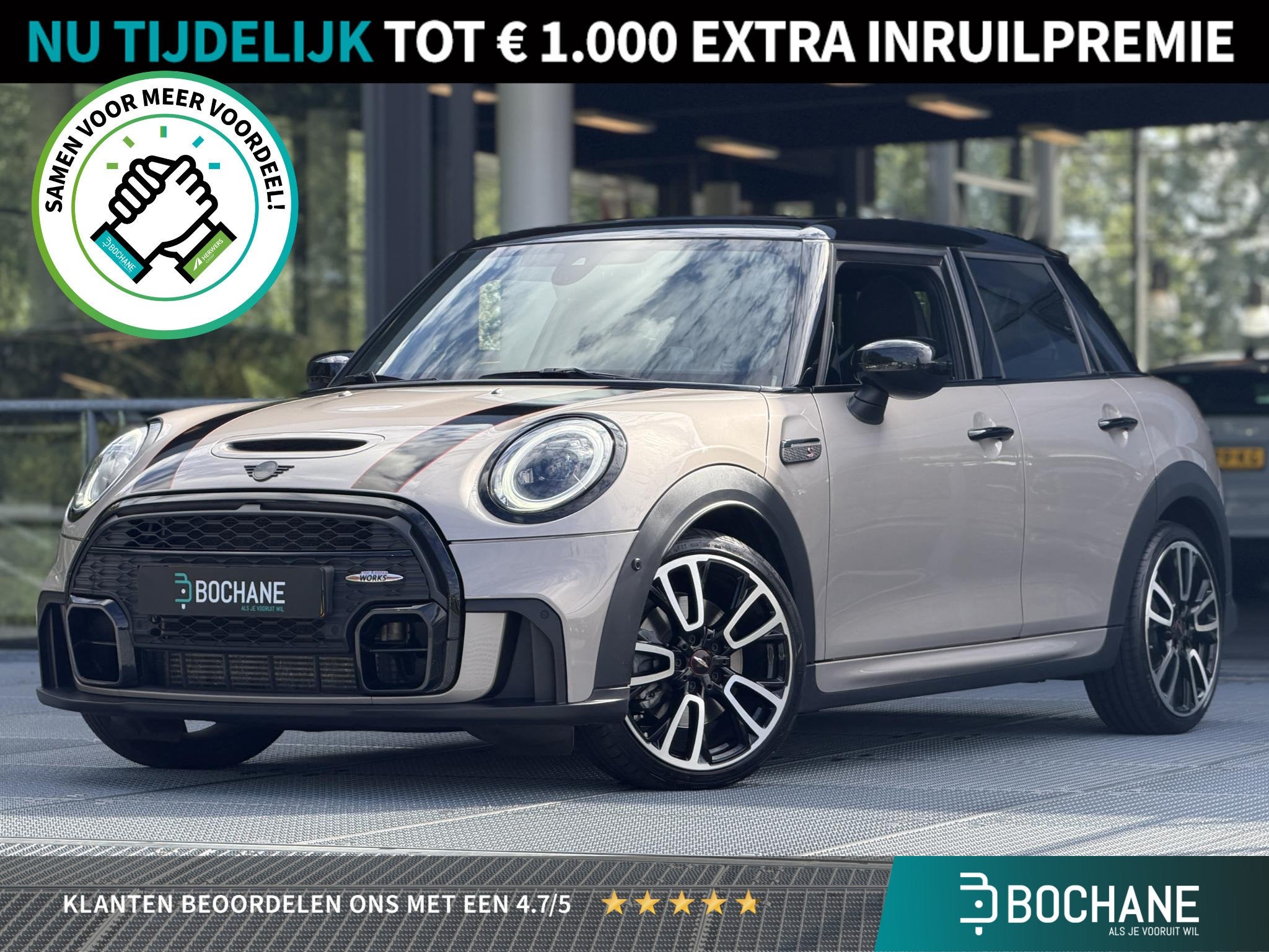 MINI 5-Deurs 2.0 Cooper S John Cooper Works Automaat 178PK |
