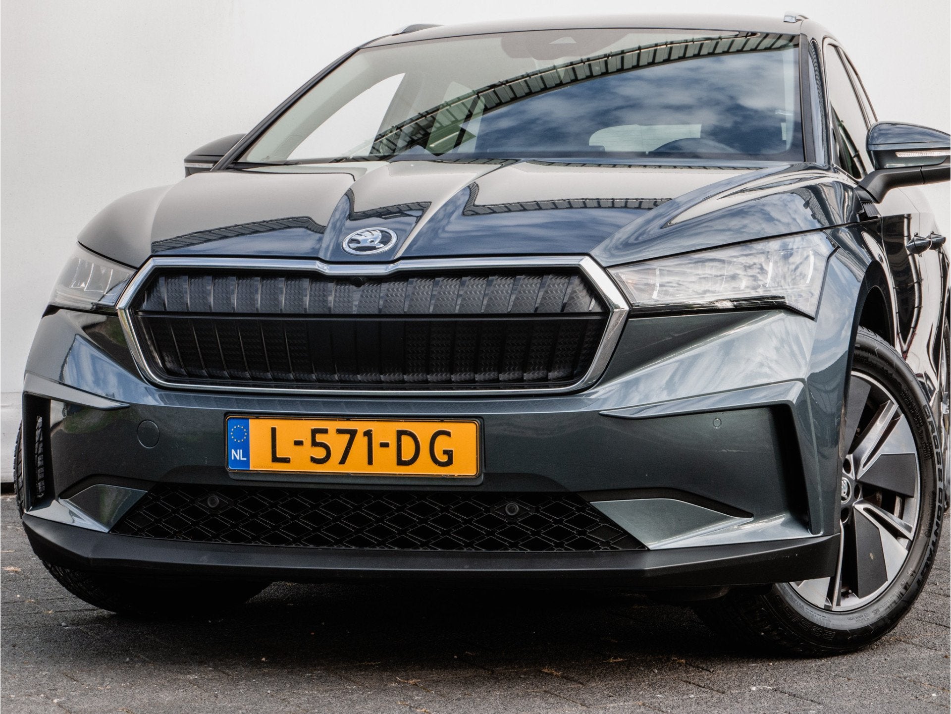 Skoda Enyaq iV 80 SOH 92% Stuurverwarming/ Camera/ Navigatie, Auto's, Automaat, 390 km, Achterwielaandrijving, Gebruikt