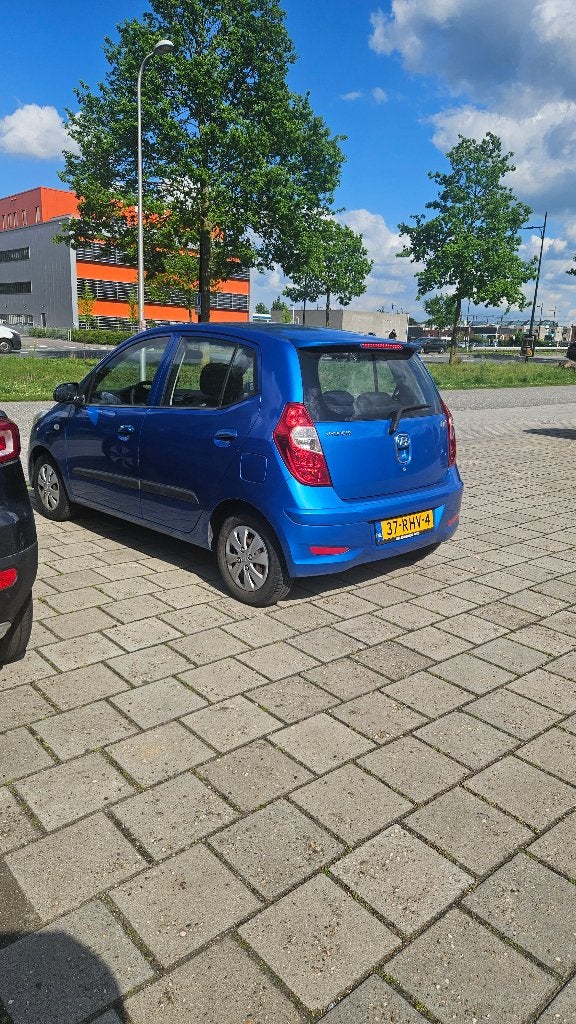 Hyundai i10 1.1 I 5DR 2011 Blauw, Auto's, 4 cilinders, Origineel Nederlands, Handgeschakeld, Particulier