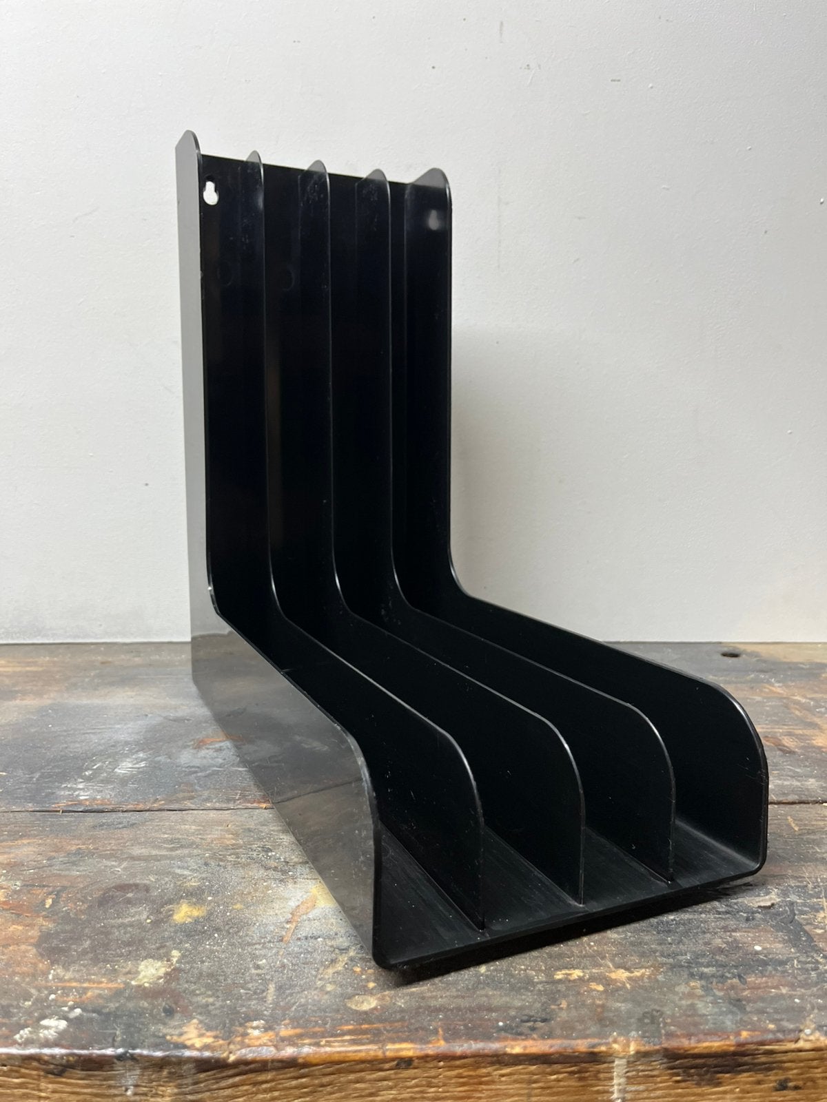Discofoon platenhouder platen standaard zwart, LP, Gebruikt, Overige formaten, Ophalen of Verzenden