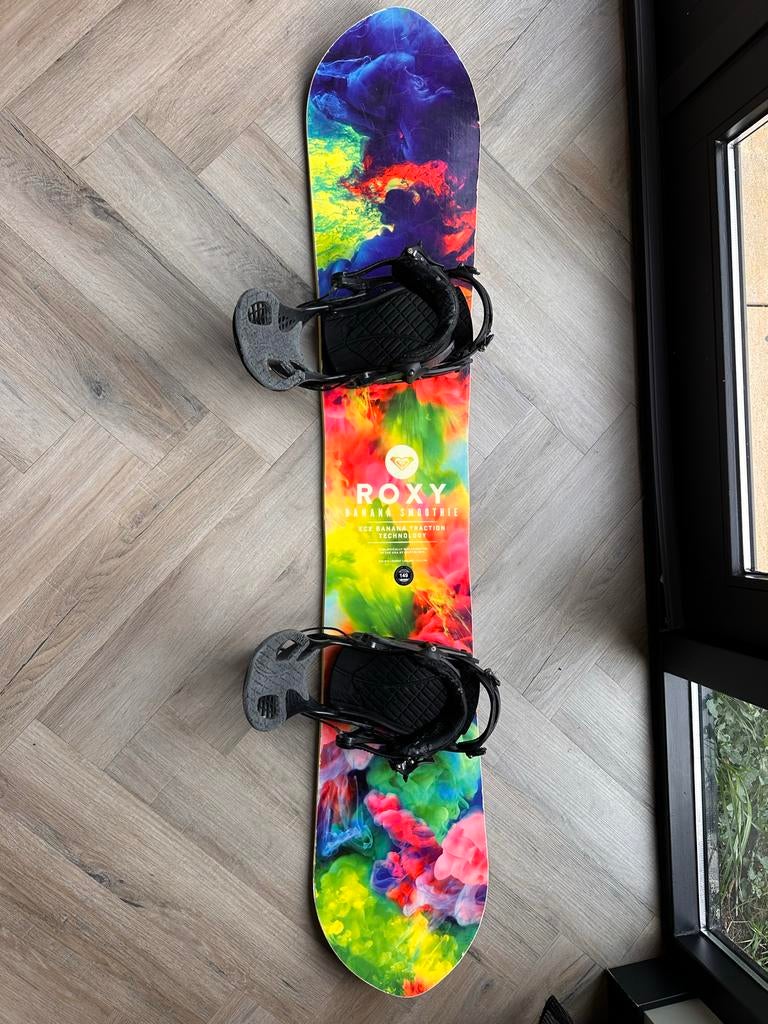 Roxy Dames Snowboard met bindingen - 149 cm, Sport en Fitness, Snowboarden, Ophalen, Gebruikt, Board