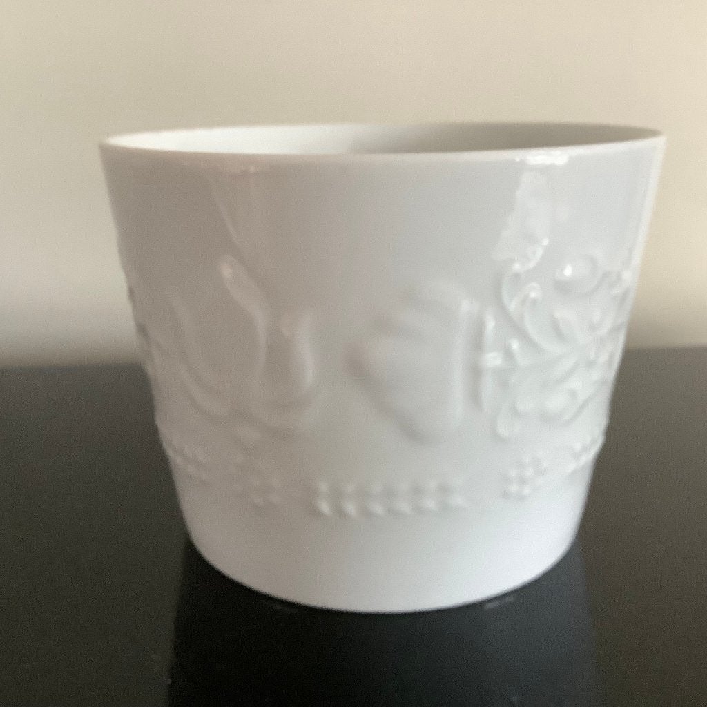 Bona witte porseleinen (boter)pot Seltmann Weiden Bavaria., Ophalen of Verzenden, Huis en Inrichting