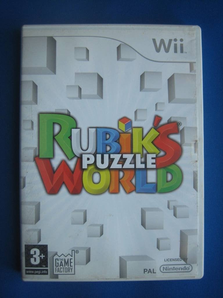 Rubik's Puzzle World - Wii, Spelcomputers en Games, Games | Nintendo Wii, Puzzel en Educatief, Gebruikt, 1 speler, Ophalen of Verzenden