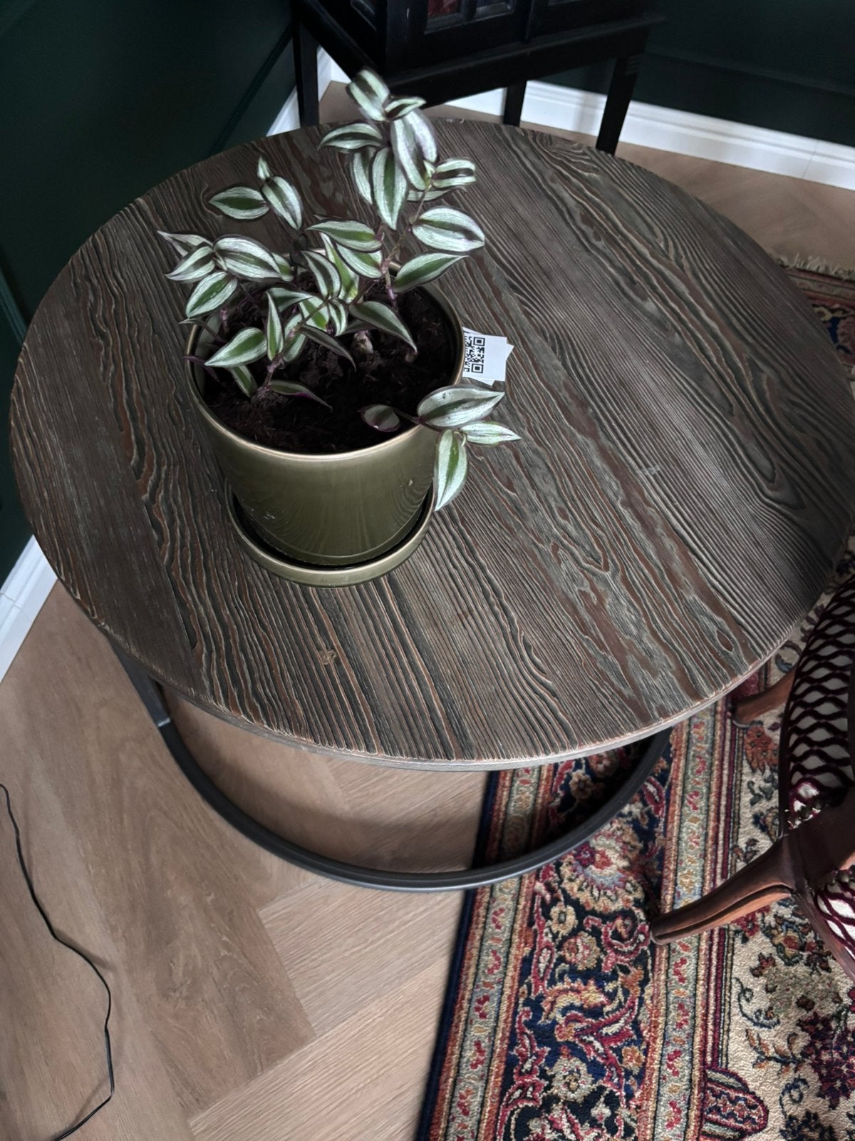 1 industriele ronde tafel, Ophalen, Zo goed als nieuw, Rond, 100 tot 150 cm