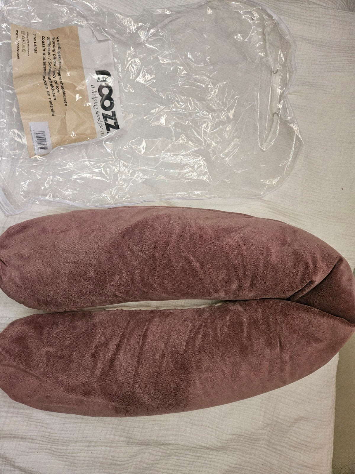 Snoozz voedingskussen, Ophalen