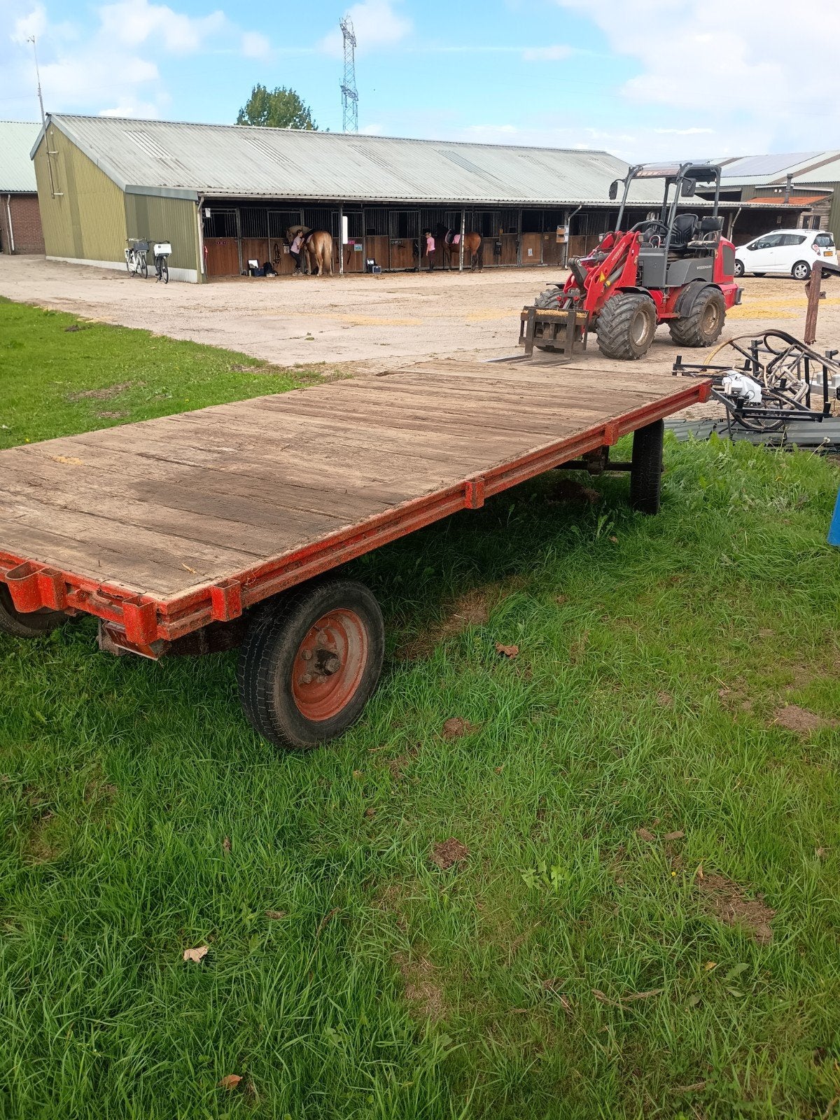 hooiwagen plattewagen carnevalswagen