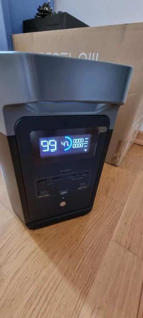 Ecoflow Delta 2 Powerstation 1024Wh 1800W draagbare accu, Ophalen, Nieuw