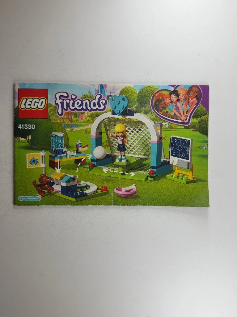 LEGO Friends 41330 (Instructions) Stephanie's Soccer, Gebruikt, Lego, Overige typen, Friends