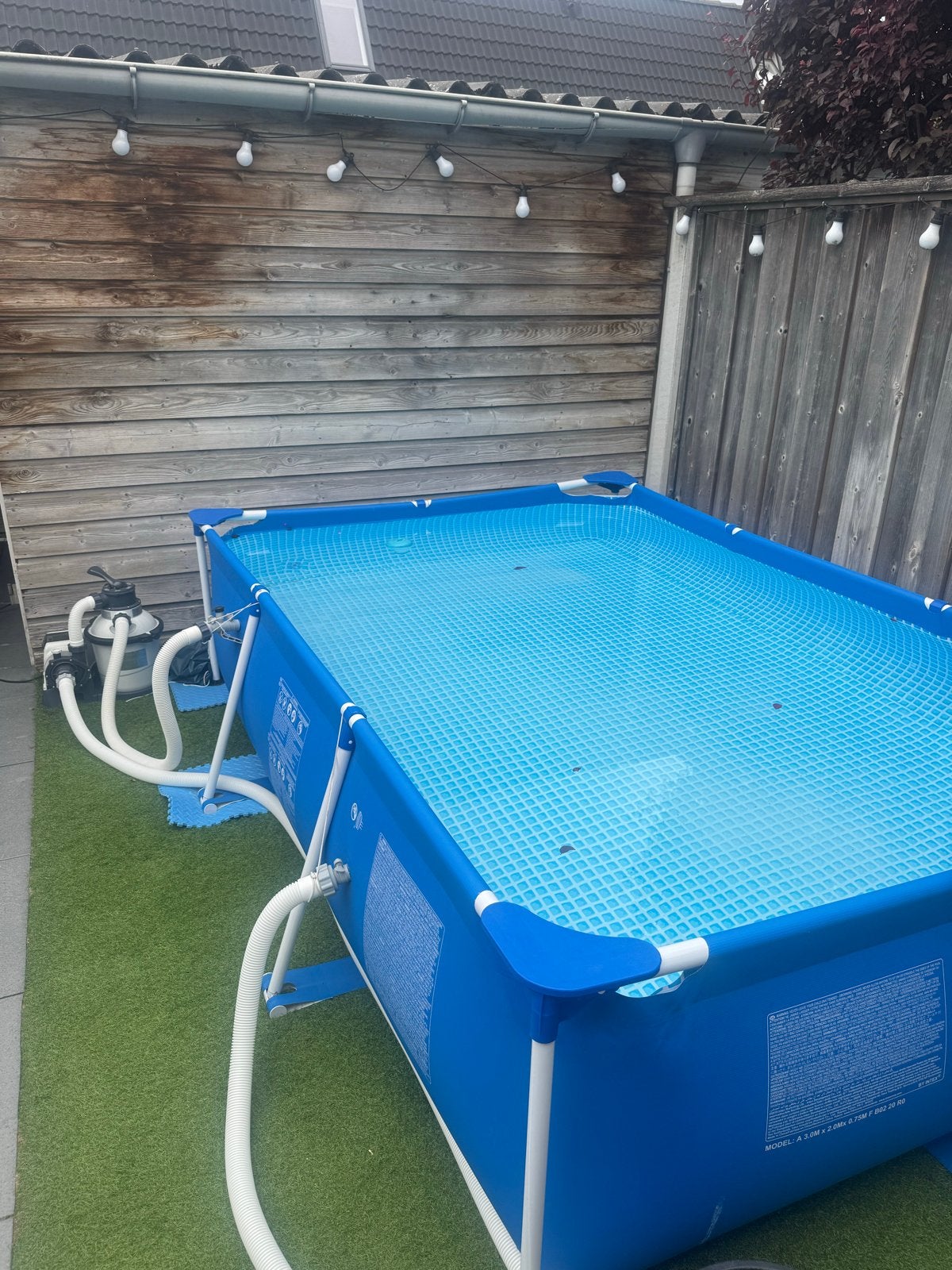 Intex Opzetzwembad met zandfilterpomp, Ophalen, Gebruikt, 200 tot 300 cm, 80 tot 120 cm
