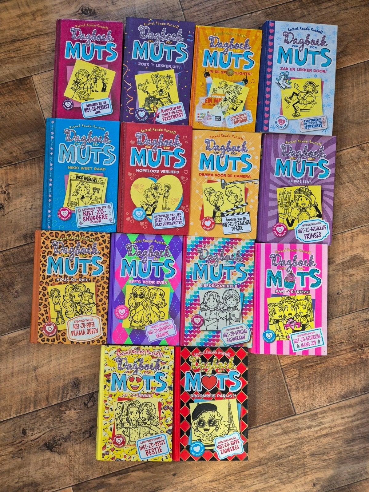 Dagboek van een Muts boeken - Grote collectie, Boeken, Ophalen, Gelezen, Rachel Renée Russell