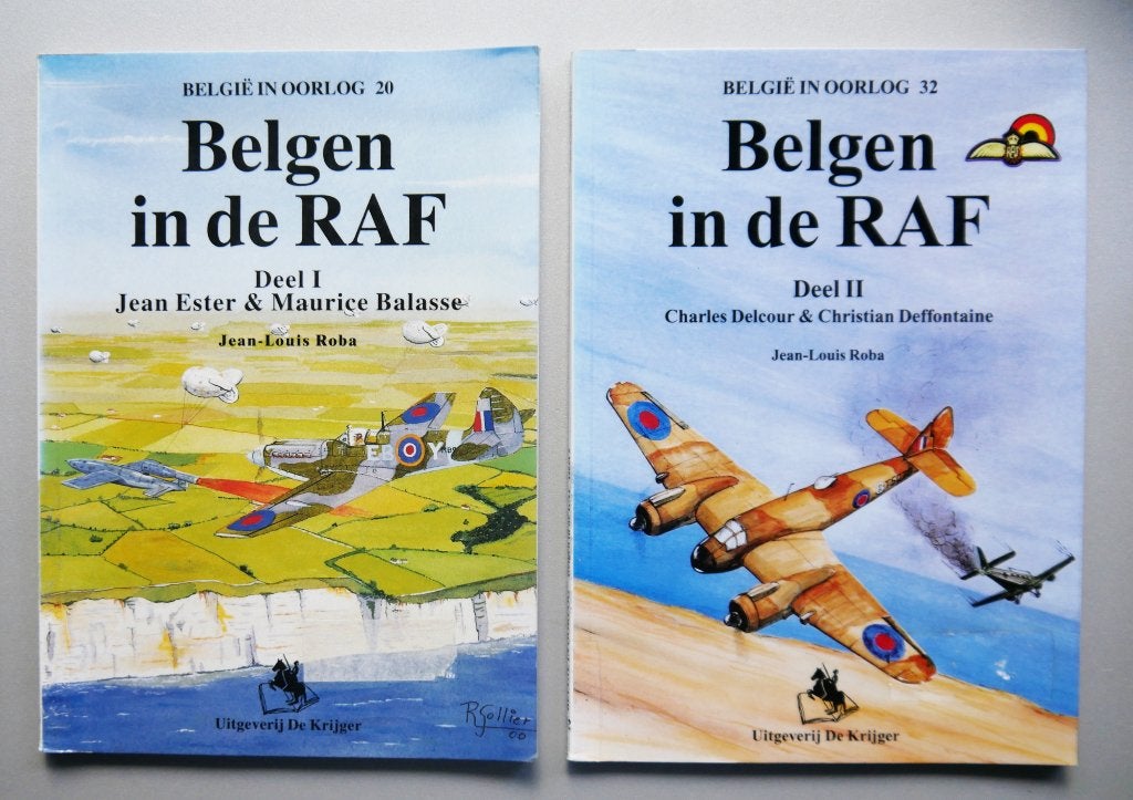 Belgen in de  RAF deel 1 en 2, Ophalen of Verzenden, Tweede Wereldoorlog, Nieuw, Luchtmacht
