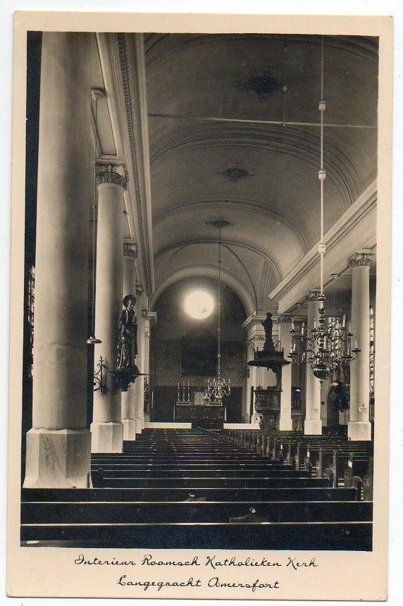 Amersfoort Interieur Roomsch Katholieke Kerk Langegracht, Ophalen, 1940 tot 1960, Ongelopen, Utrecht
