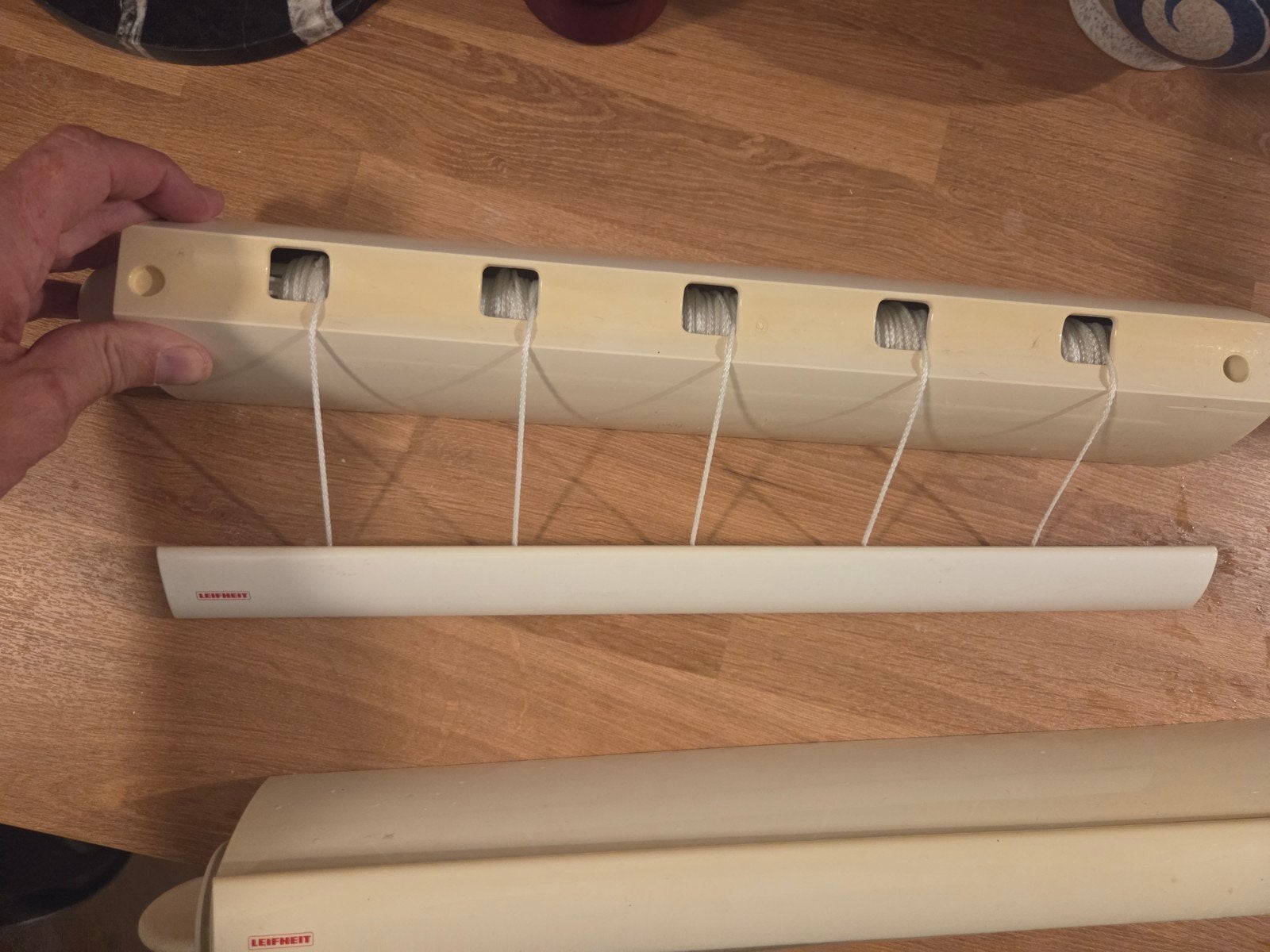 Leifheit uittrekbaar wasrek - Ideaal voor kleine ruimtes, Ophalen, Gebruikt, Wasrek