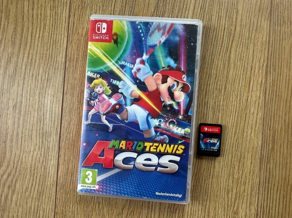 Mario Tennis Aces Nintendo Switch Nette Staat!!!, Spelcomputers en Games, Ophalen of Verzenden, Zo goed als nieuw, Sport, 3 spelers of meer