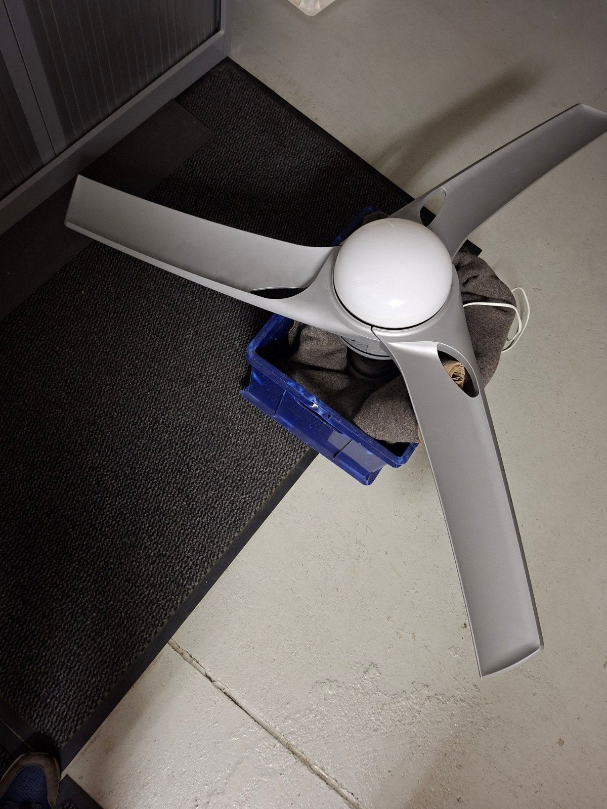 Plafondventilator, Witgoed en Apparatuur, Ventilatoren, Ophalen, Zo goed als nieuw, Plafondventilator