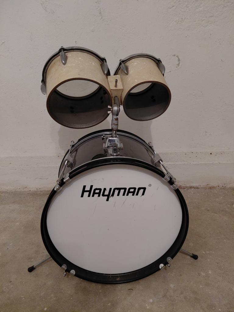 Hayman drumstel voor kinderen met 2 drumkrukken, Ophalen, Gebruikt, Overige merken