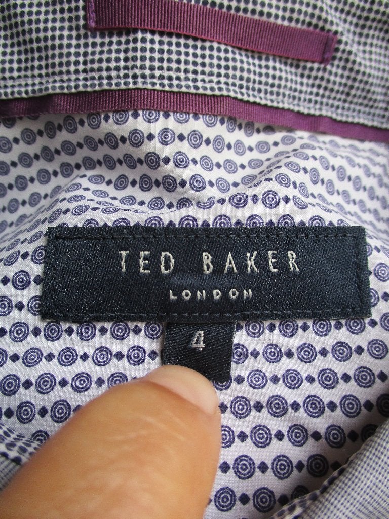 Ted Baker, size L, Kleding | Heren, Overhemden, Ted Baker, Verzenden, Zo goed als nieuw, Halswijdte 41/42 (L)