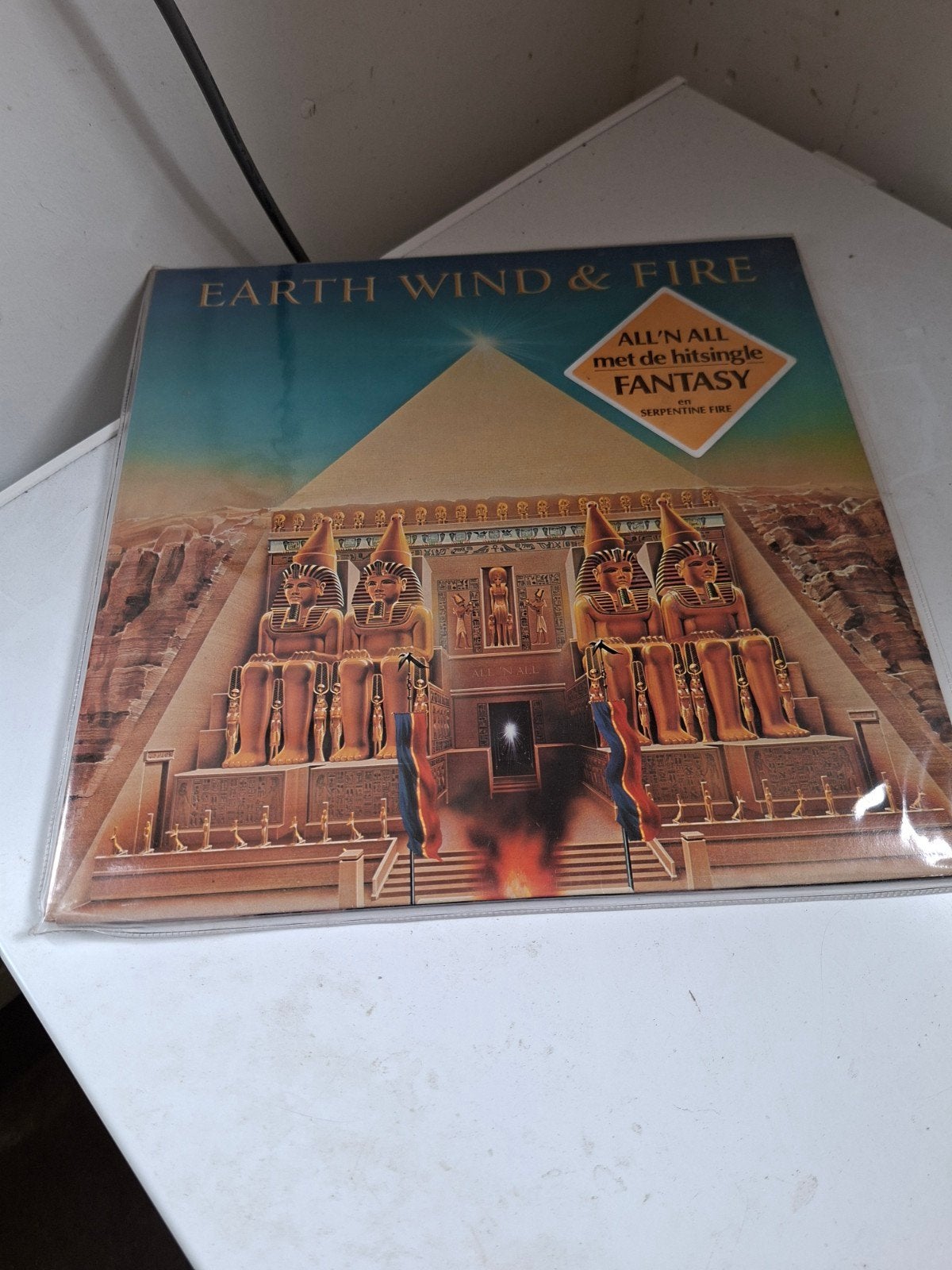 Earth Wind & Fire - All 'N All LP (Pop, Funk), LP, Gebruikt, Ophalen of Verzenden, Funk