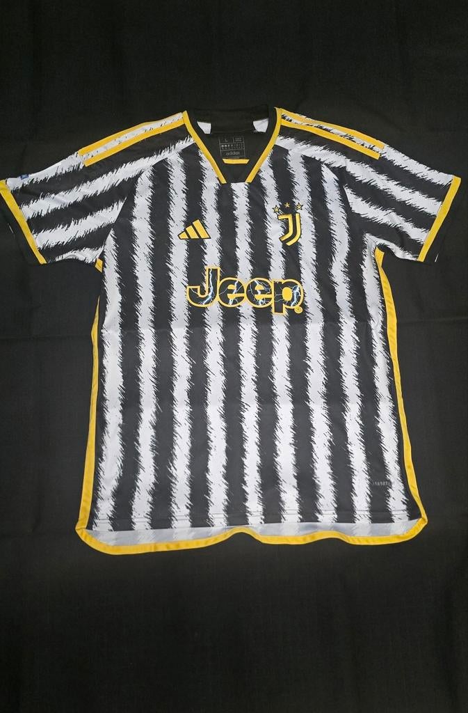 ADIDAS JUVENTUS LIGHTNING VLAHOVIC VOETBAL SHIRT MAAT L, Ophalen of Verzenden, Shirt