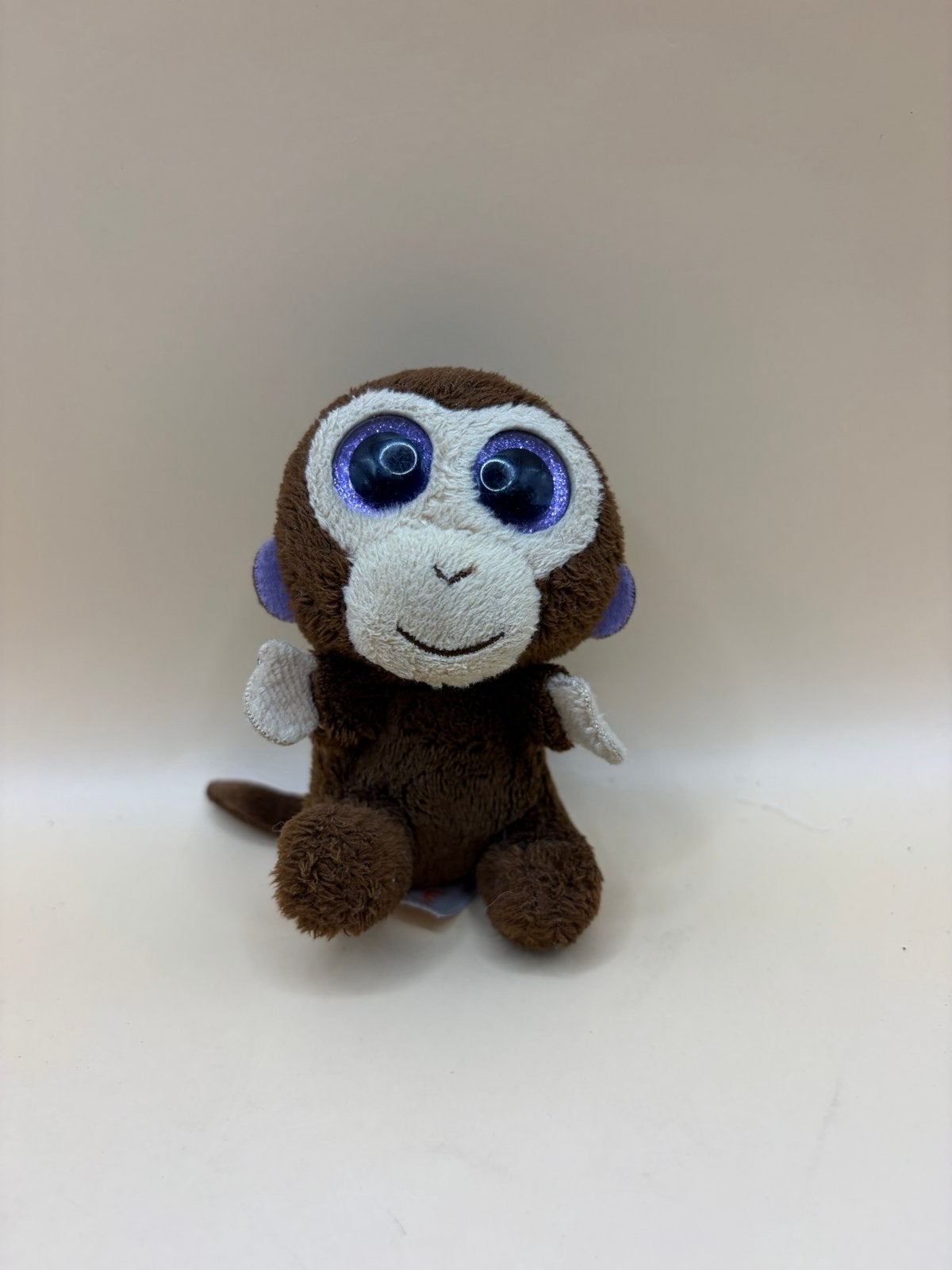 Ty Beanie Boo's Coconut Aapje Sleutelhanger, Ophalen of Verzenden, Klein (minder dan 20 cm), Bruin, Met label