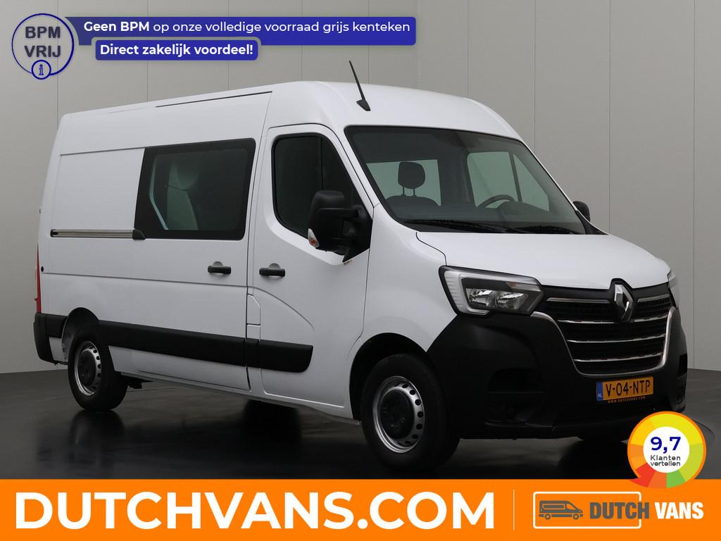 Renault Master 2.3DCi 150PK L2H2 Dubbele Cabine | 7-Persoons, Voorwielaandrijving, Stof, Gebruikt, Euro 6