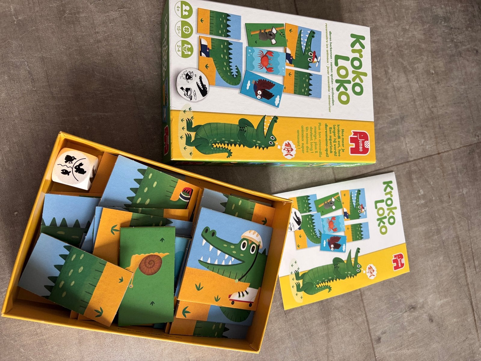 Kroko Loko Bordspel - Zo goed als nieuw, Een of twee spelers, Ophalen of Verzenden, Zo goed als nieuw