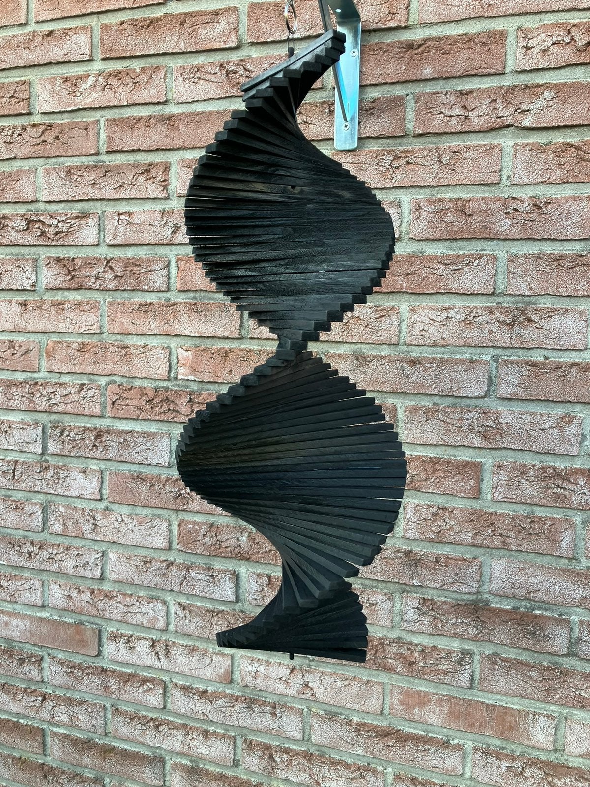 Zwarte houten windspinner/vaan., Ophalen, Nieuw