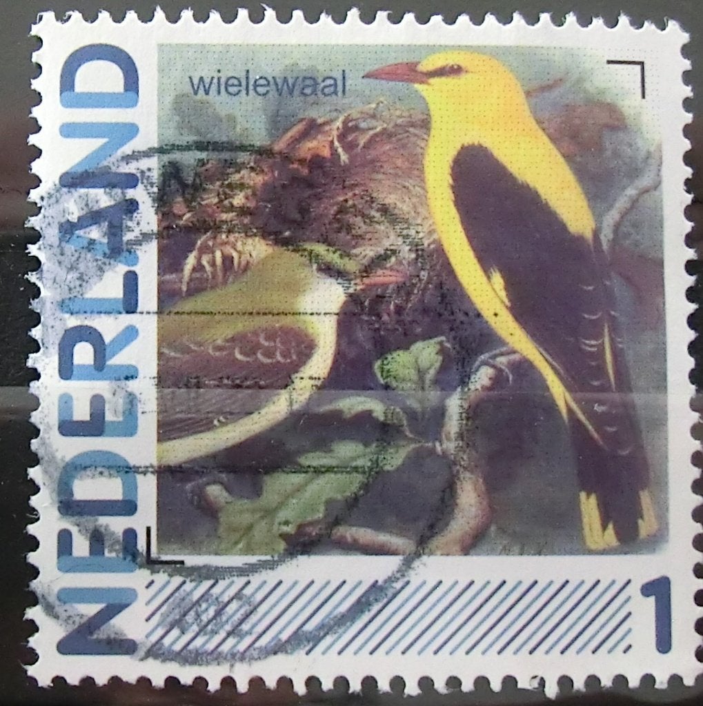 persoonlijke postzegel, Vogels, gest (lees aub), Ophalen of Verzenden, Na 1940, Gestempeld