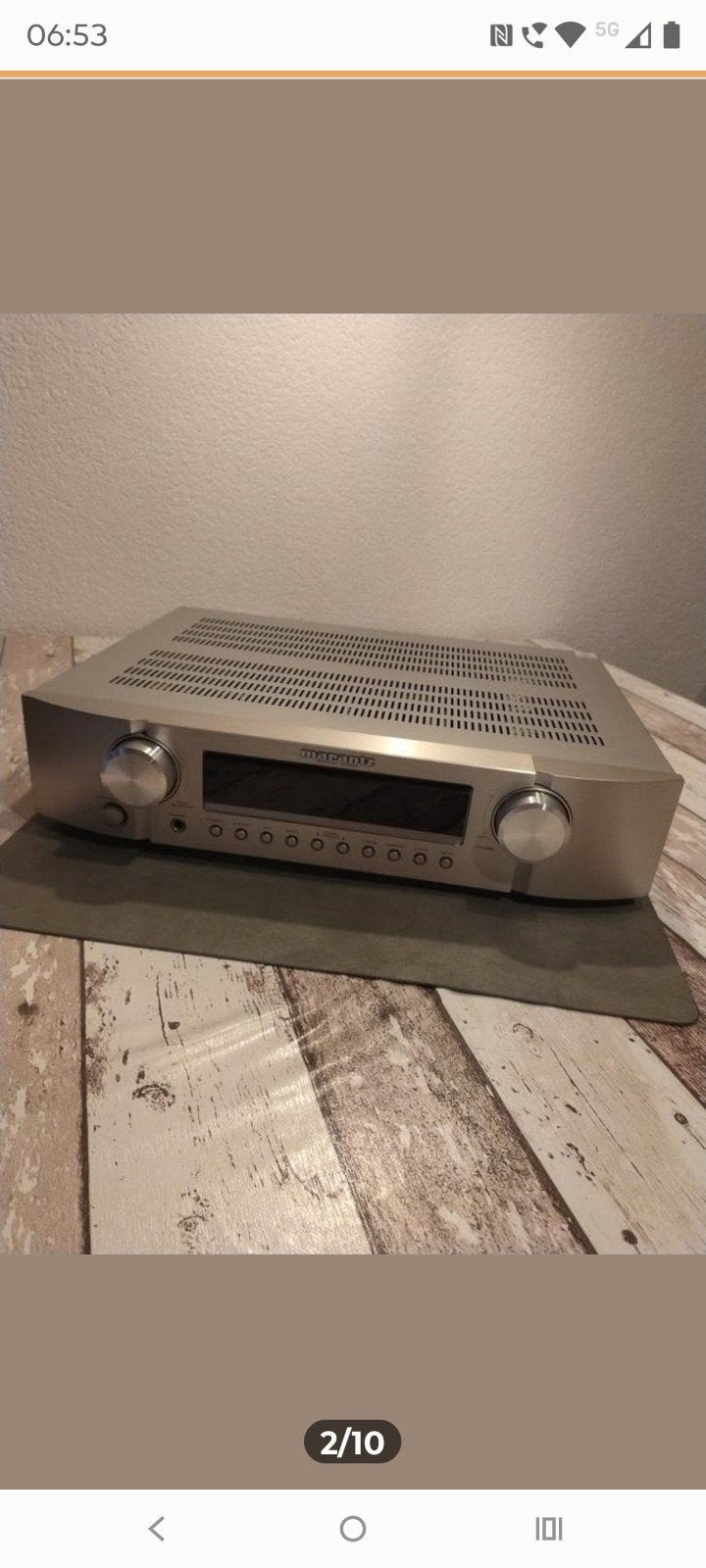 Marantz SR5023 stereo receiver nette staat, Audio, Tv en Foto, Versterkers en Receivers, Zo goed als nieuw, 60 tot 120 watt, Stereo
