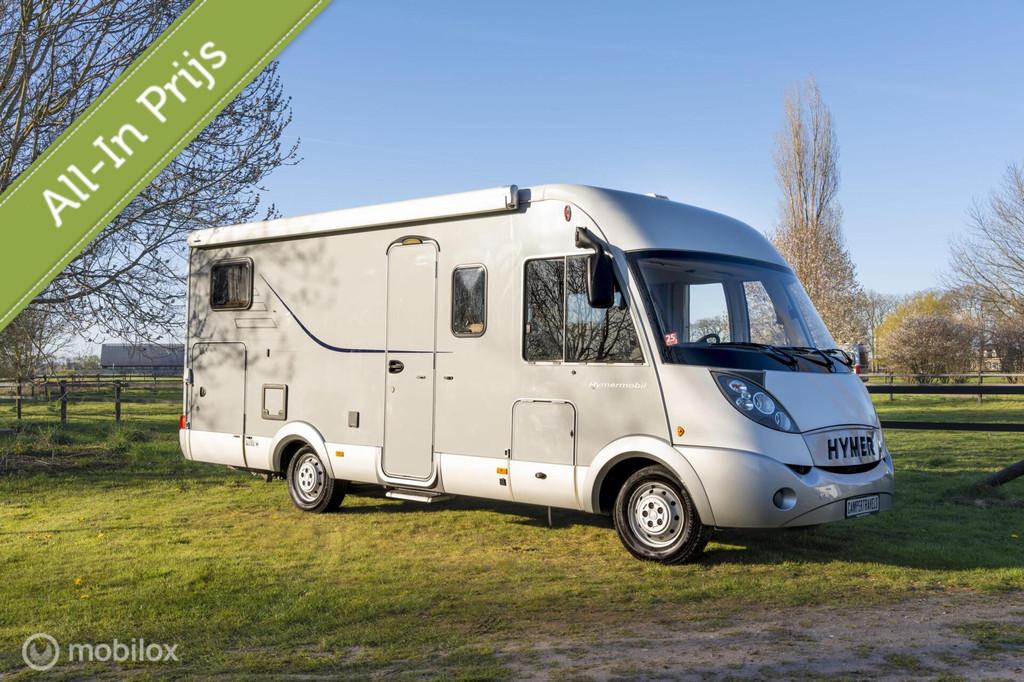 Hymer B 614 CL | Integraal | Zonnepanelen | Omvormer, Caravans en Kamperen, Campers, Integraal, Hymer, 7 tot 8 meter, Bedrijf