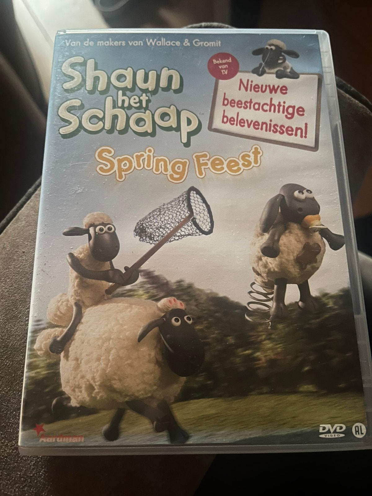 Shaun het Schaap: Spring Feest DVD - Nieuwe belevenissen!, Gebruikt, Alle leeftijden, Ophalen of Verzenden, Komedie