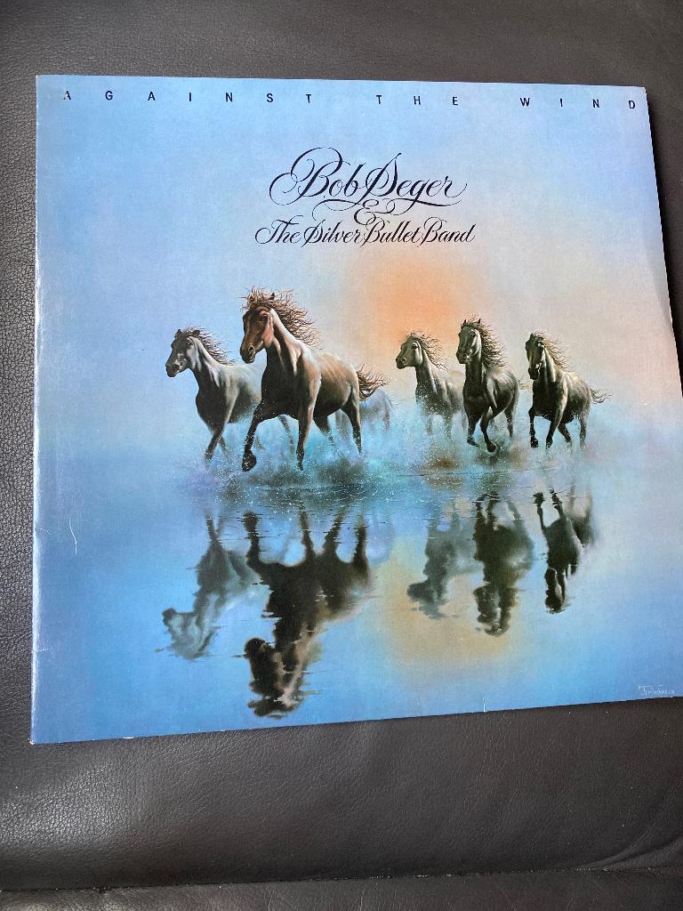 Bob Seger : Against The Wind ( lp vinyl), Cd's en Dvd's, Vinyl | Rock, Ophalen of Verzenden, Gebruikt, 12 inch, Poprock
