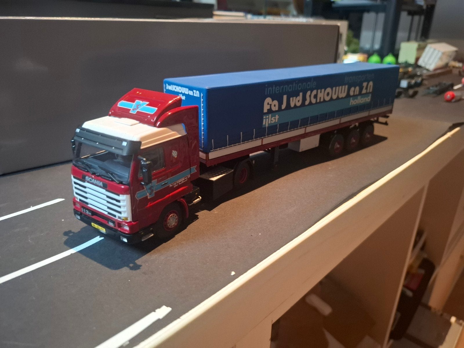 scania 113 m fa j vd schouw & zn, Ophalen of Verzenden, Nieuw, Bus of Vrachtwagen, Wsi