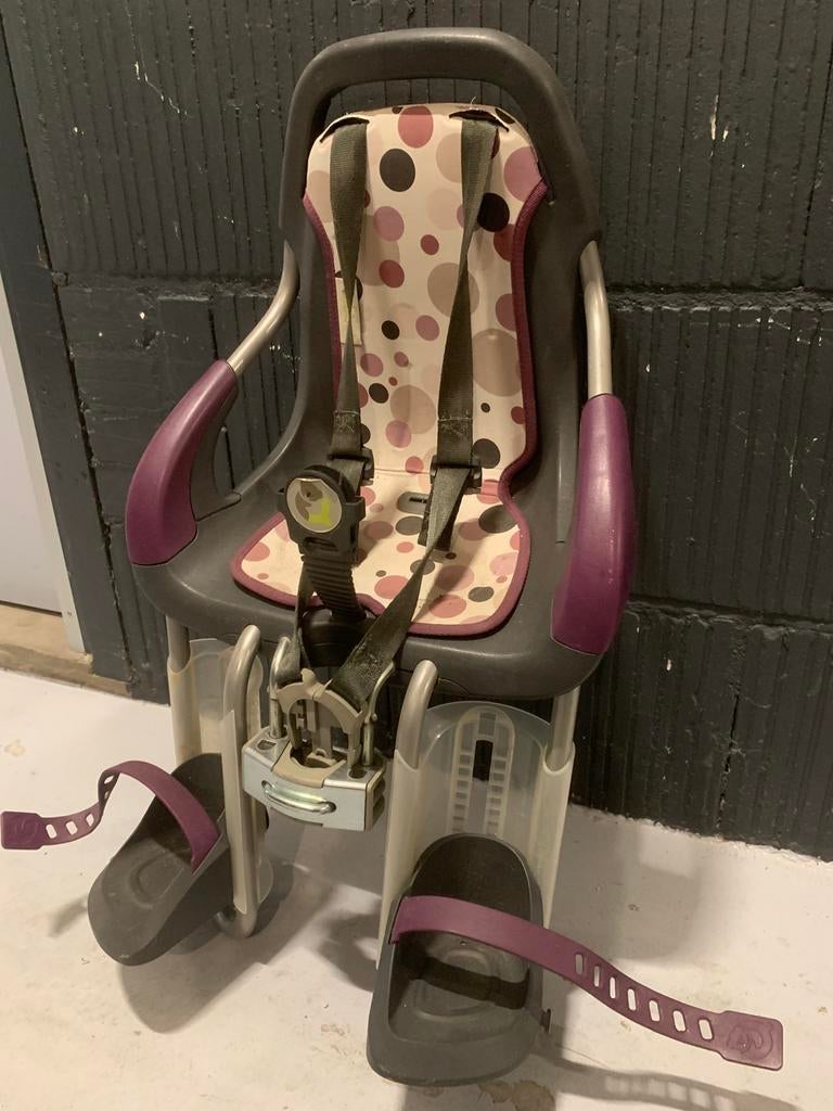 qibbel achterzitje fietsstoeltje max 15 kg, Ophalen, Gebruikt, 0 t/m 18 kg, Achterzitje