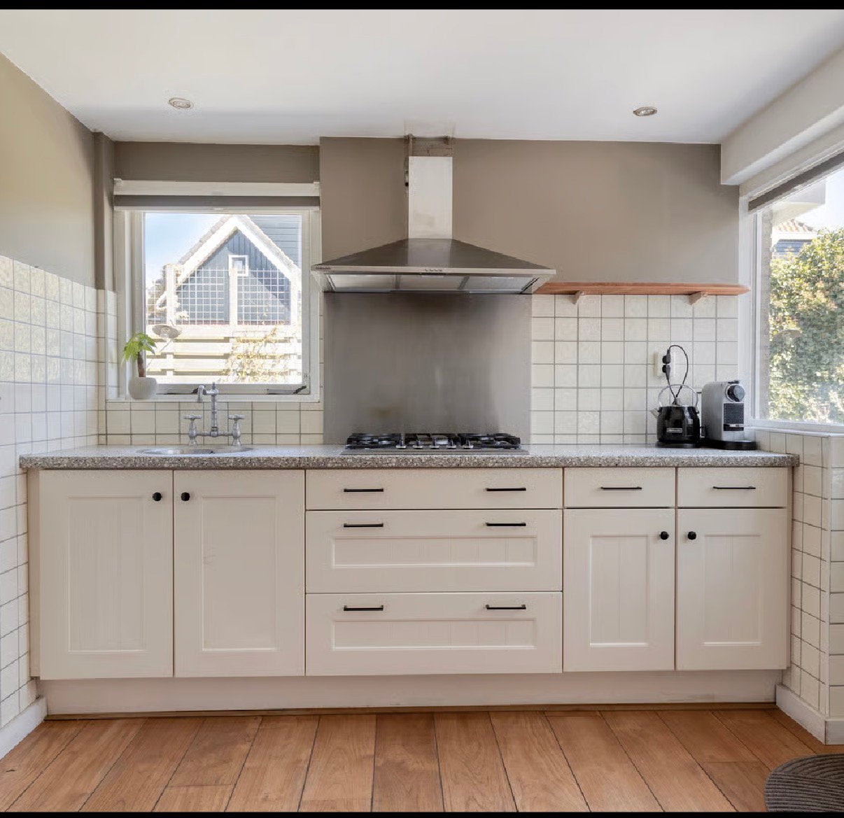 Complete keuken met inbouwapparatuur, Huis en Inrichting, Keuken | Complete keukens, Gebruikt, Enkelwandige keuken, Ophalen of Verzenden