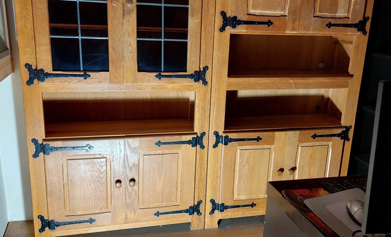 Eiken Oisterwijk Wandmeubel., Huis en Inrichting, Kasten | Wandmeubels, Ophalen, 150 tot 200 cm, Eikenhout, 150 tot 200 cm