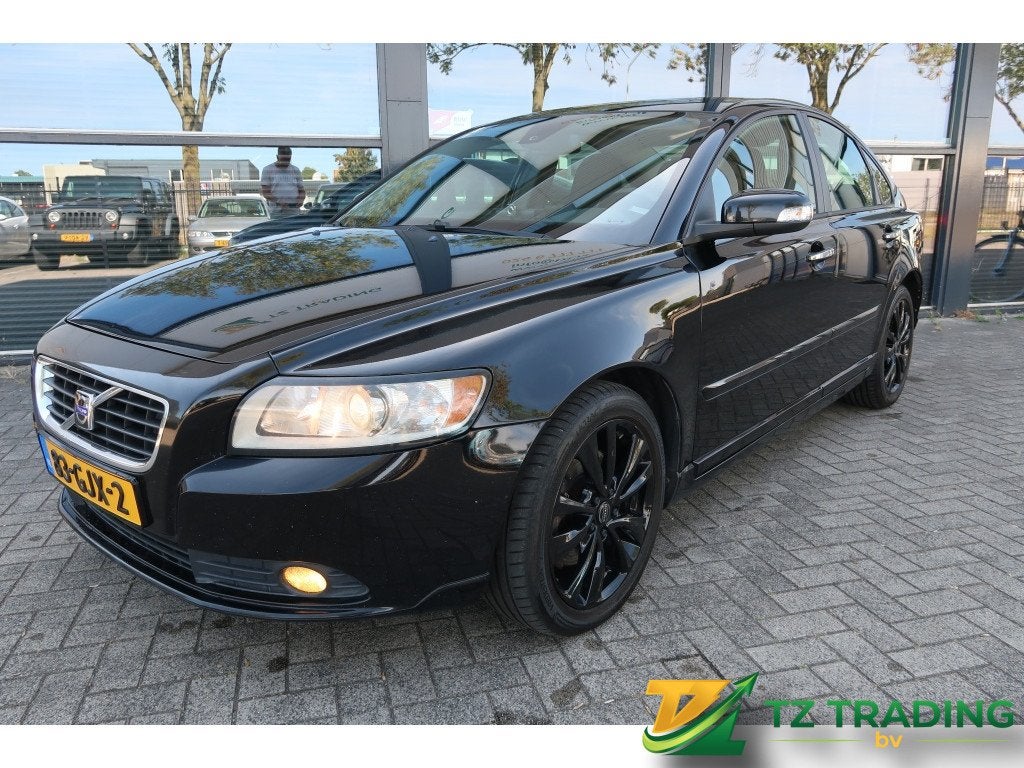 Volvo S40 2.5 T5 Momentum 230 pk (bj 2008), Auto's, Volvo, 230 pk, Stof, Gebruikt, Zwart
