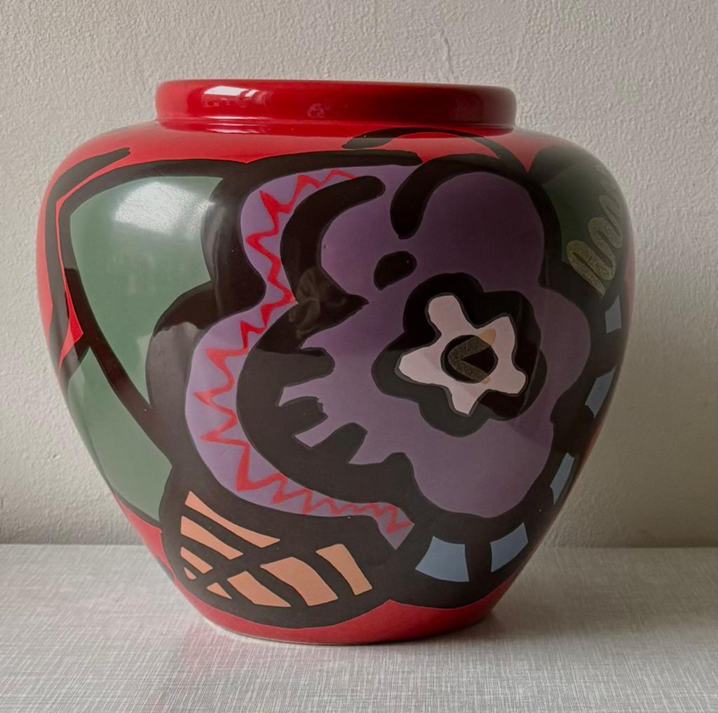 Lampenvoet vaas pot Pierre Casenove, Antiek en Kunst, Antiek | Vazen, Ophalen