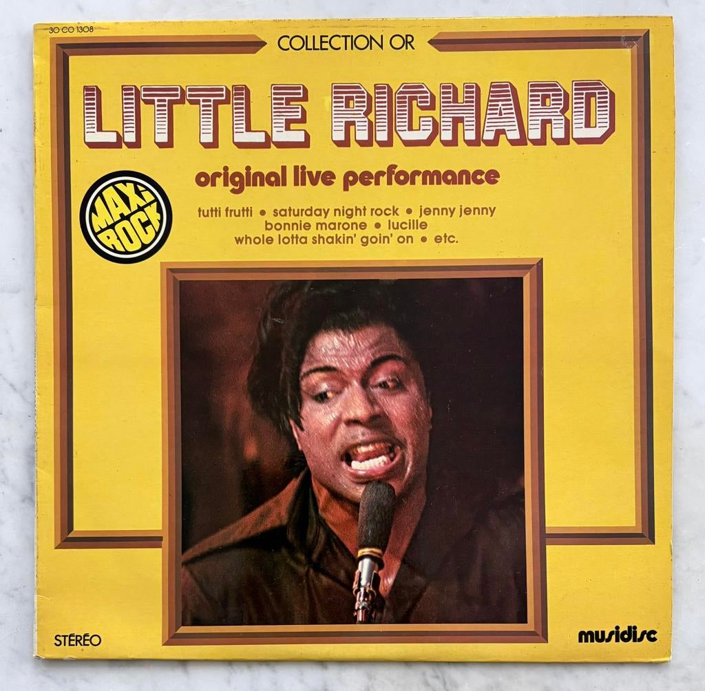 LP LITTLE RICHARD - Original Live Performance, Cd's en Dvd's, Vinyl | Rock, Gebruikt, Verzenden, Rock-'n-Roll, 1960 - 1969