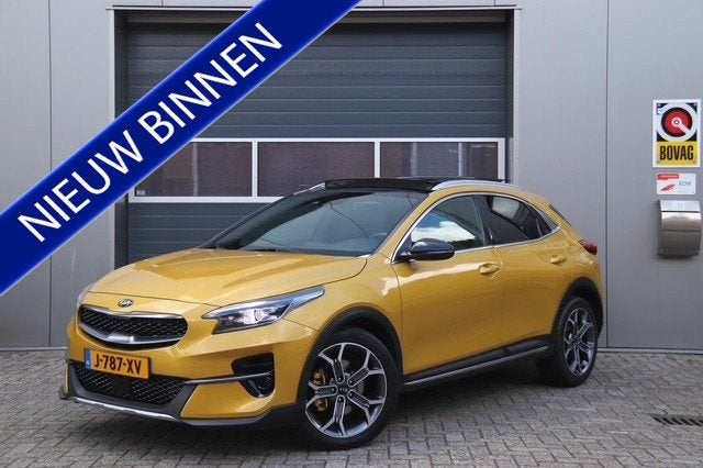 Kia Xceed 1.4 T-GDi DynamicPlusLine Automaat, Stoel & Stuurv, Auto's, Kia, XCeed, 4 cilinders, Leder en Stof, Automatische klimaatregeling