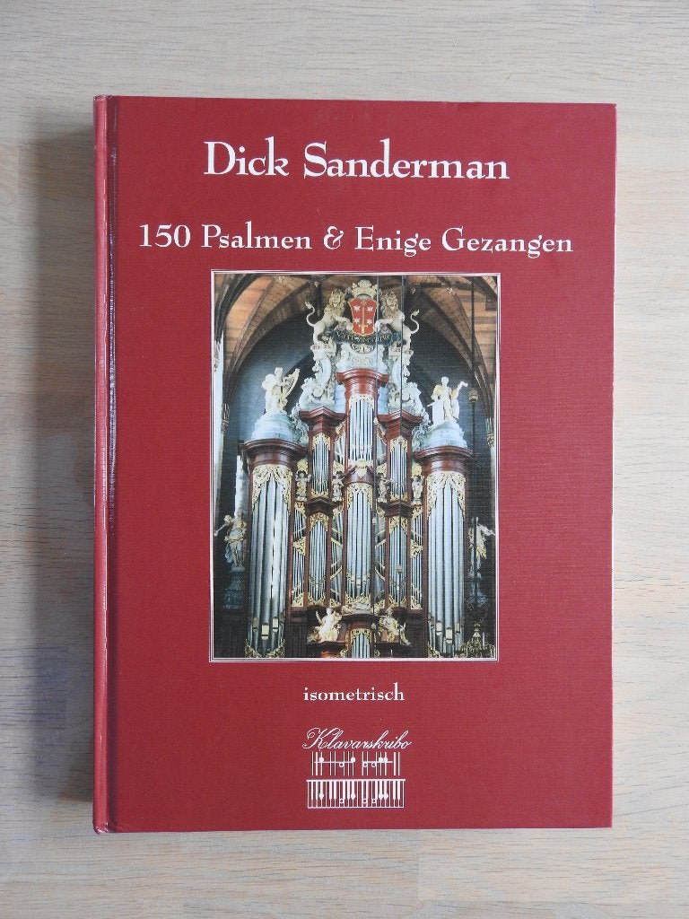 Dick Sanderman - 150 Psalmen & Enige Gezangen - Klavarskribo, Ophalen of Verzenden, Zo goed als nieuw