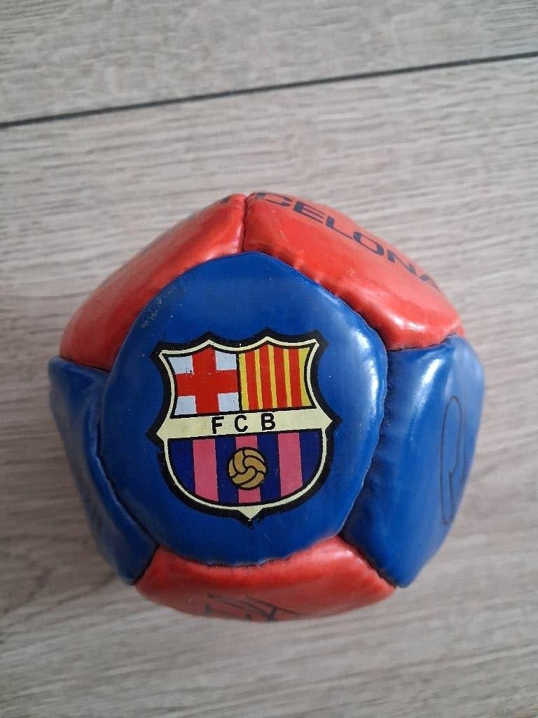 FC Barcelona bal met handtekeningen, Maat M, Ophalen of Verzenden, Nieuw, Bal