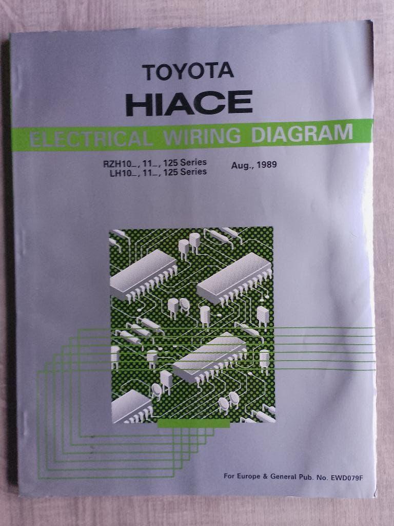 Toyota Hiace 1989 dealer werkplaatsboek Bedradingsschema's, Boeken, Auto's | Boeken, Ophalen of Verzenden, Gelezen, Toyota