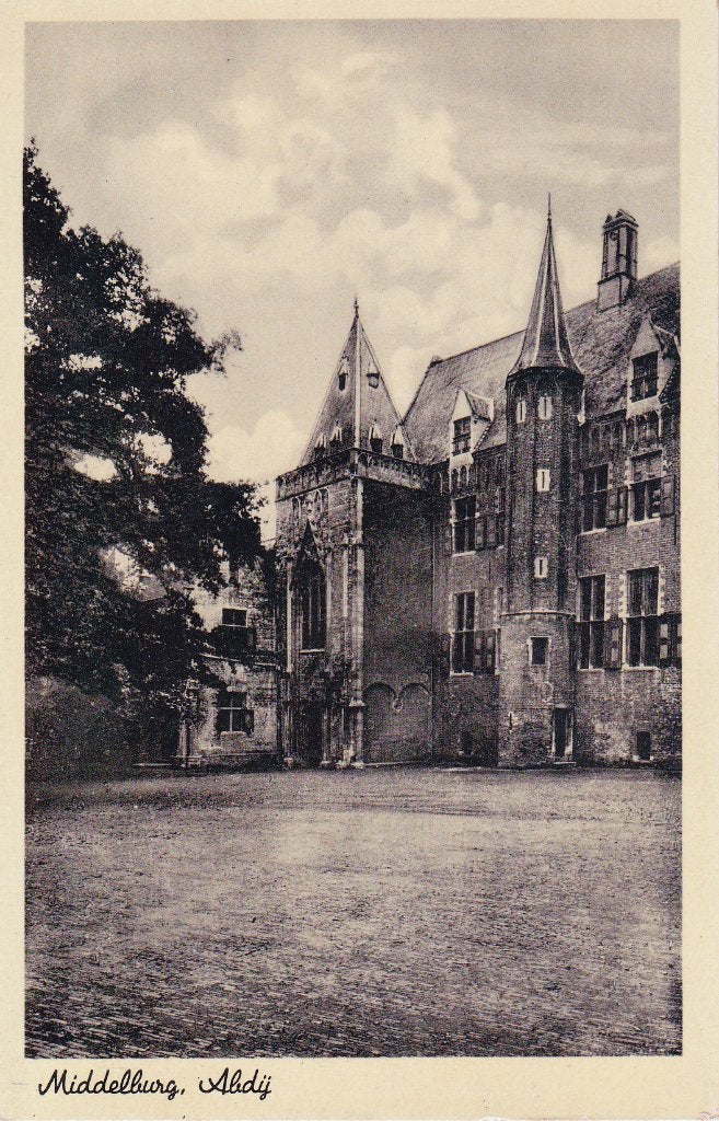 01695 Middelburg - Abdij, Verzenden, 1920 tot 1940, Ongelopen, Zeeland