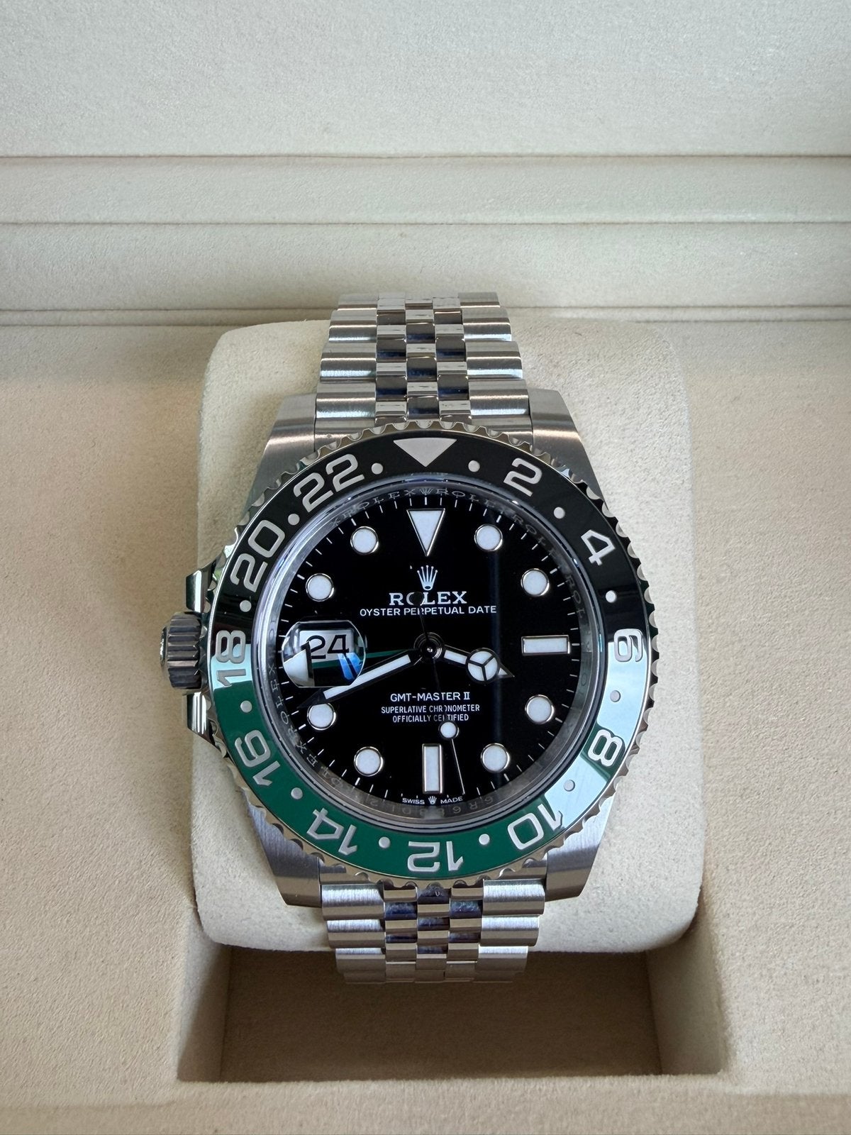 Rolex GMT-Master II “Sprite”  126720VTNR 09-2025 Nieuw, Ophalen, Staal, Polshorloge, Nieuw