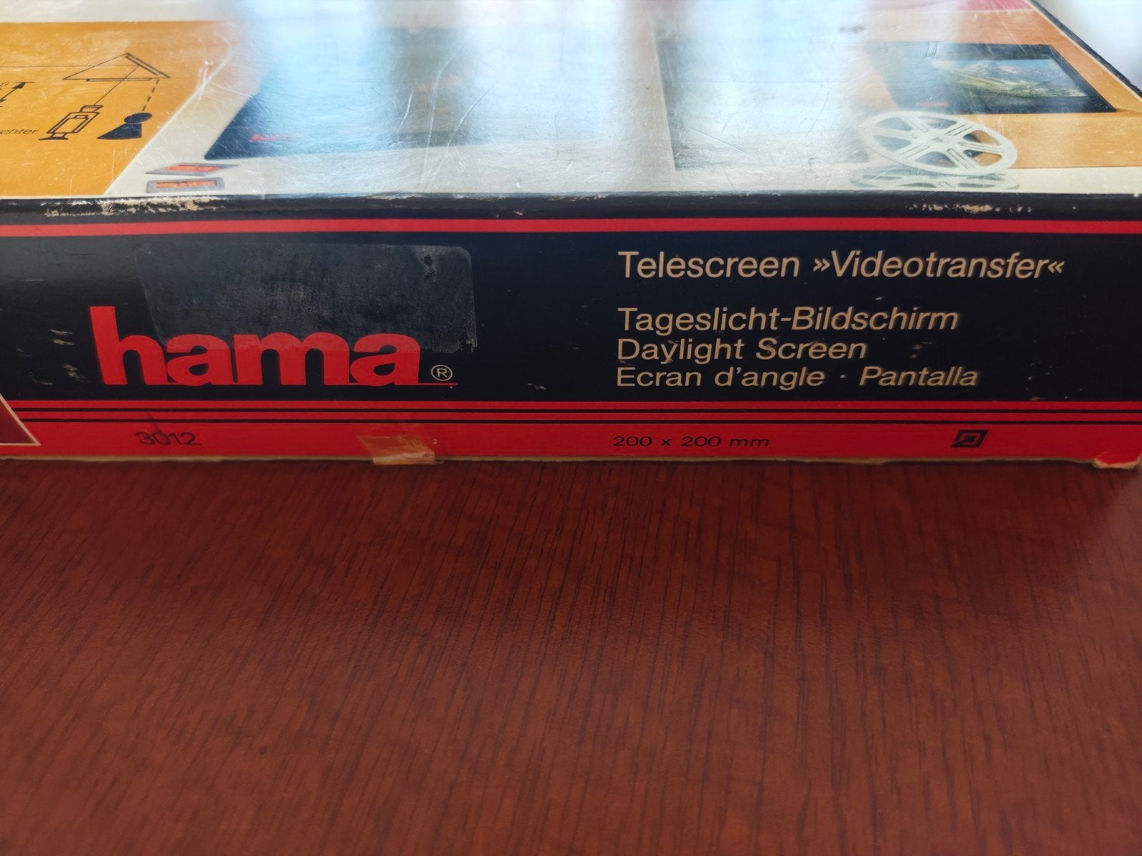 Hama Telescreen "Videotransfer" - Daglichtscherm, Overige technologieën, Ophalen of Verzenden, Zo goed als nieuw, Hama