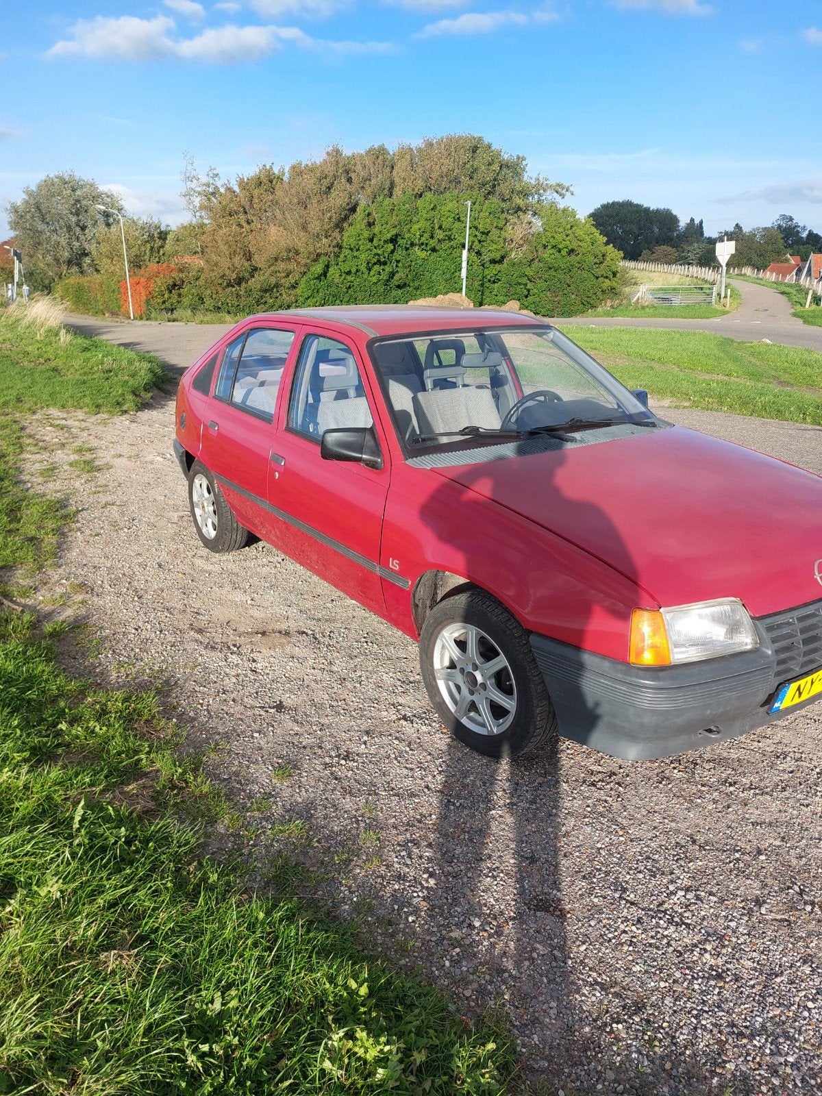 Opel Kadett 1.3 N 1986 Rood, Voorwielaandrijving, Origineel Nederlands, Handgeschakeld, Particulier