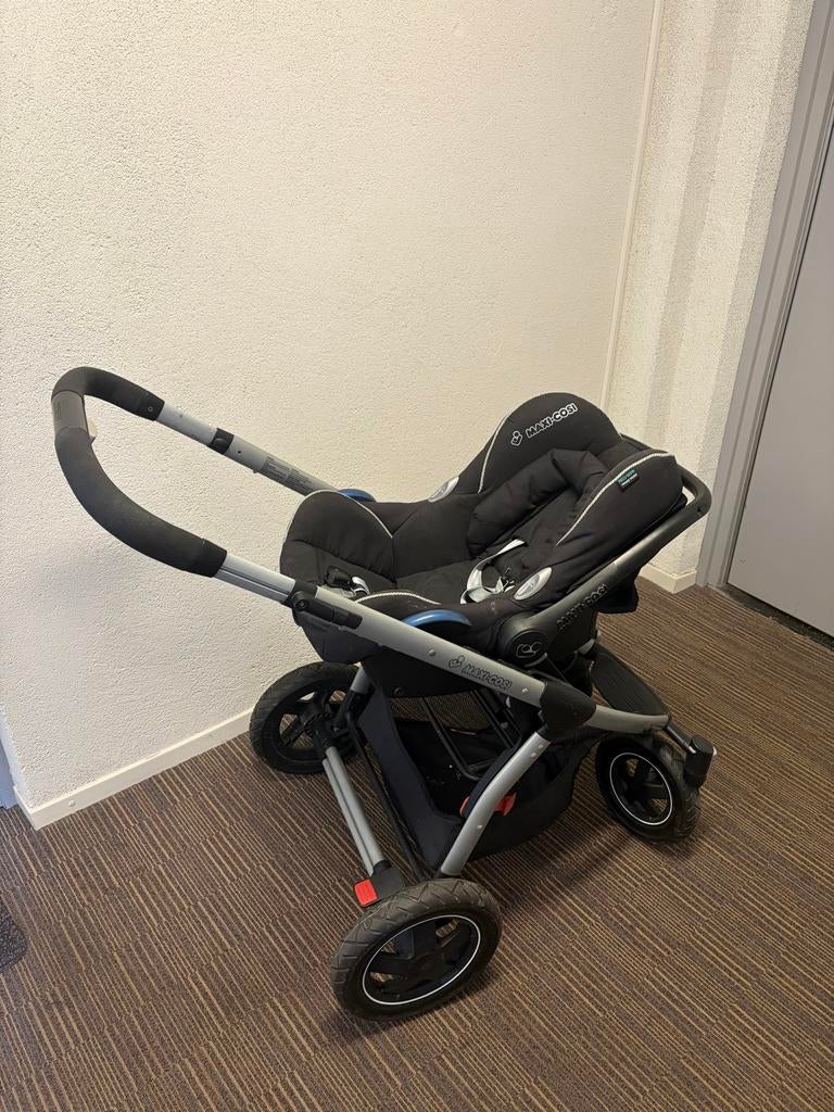 Maxi-Cosi Kinderwagen met Reiswieg en Autostoeltje, Ophalen, Gebruikt, Maxi-Cosi